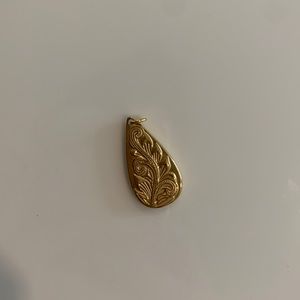Gold Necklace Pendant / Charm  - customizable with your own chain & charms